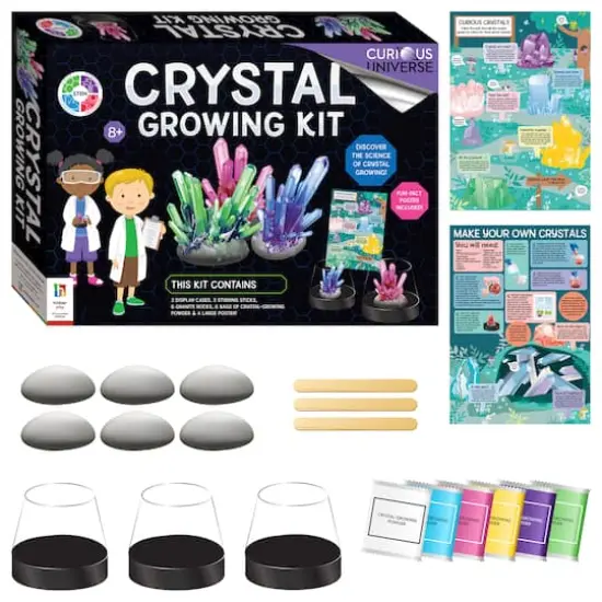 Hinkler Curious Universe&trade; Crystal Growing Science Kit {3}