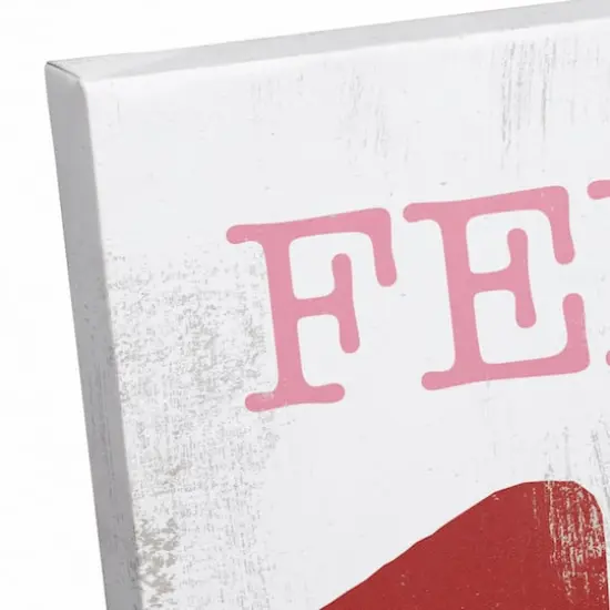 February Valentine's Date Canvas Wall Art {4}