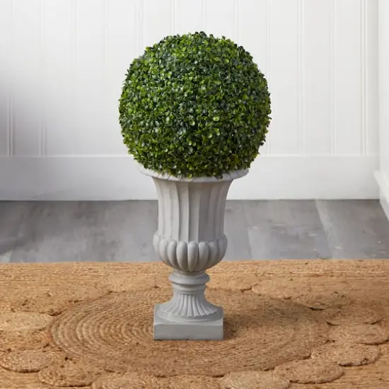 2.5ft. Boxwood Topiary Tree with Urn {5}
