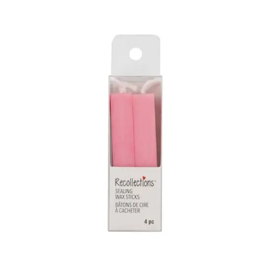 Sealing Wax Sticks, 4ct. by Recollections&trade; Bright Pink {5}
