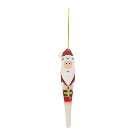12ct. Santa Drop Ornament {4}