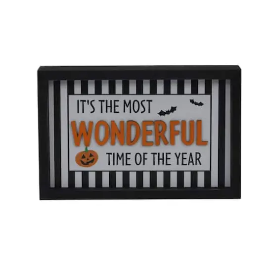8" Wonderful Time Block Tabletop Sign by Ashland&reg; {1}
