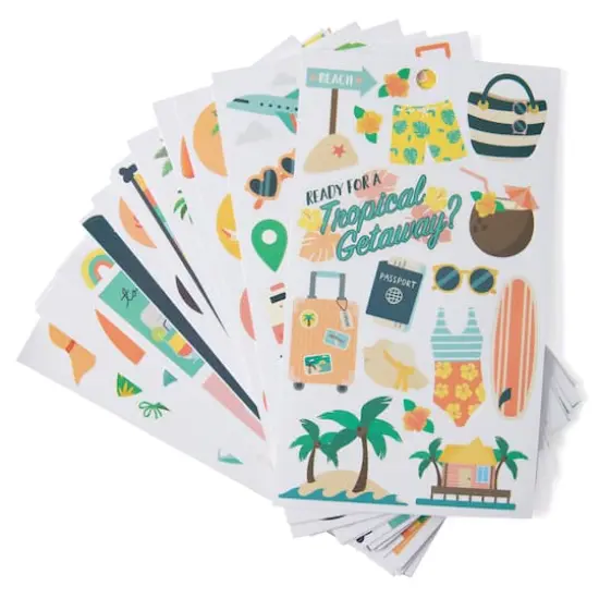 Tropical Vacation Stickers by Recollections&trade; {4}