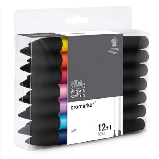 Winsor & Newton&reg; ProMarker&trade; 13 Marker Set, Set 1 {5}