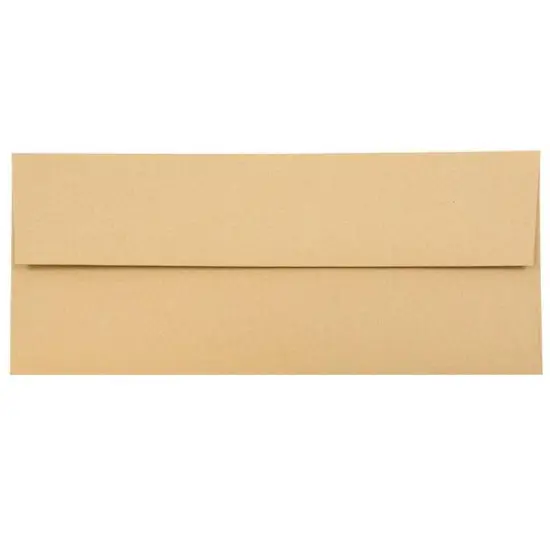 JAM Paper 4.125" x 9.5" #10 Envelopes, 50ct. Granite {2}