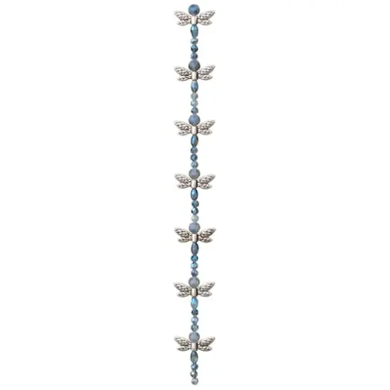 Silver & Blue Dragonfly Mix Beads by Bead Landing&trade; {4}