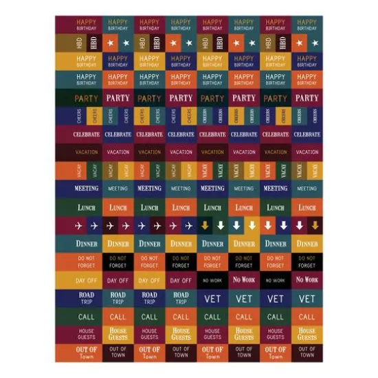 TF Publishing 2024 - 2025 Royal Tartan Large Spiral Planner {5}