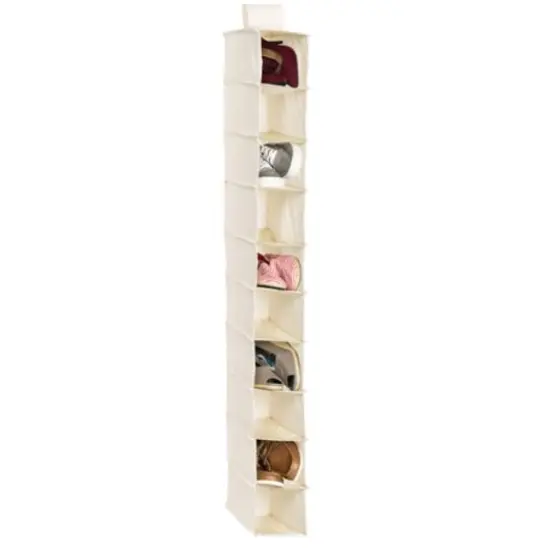Honey Can Do Natural 10 Shelf Shoe Organizer {4}