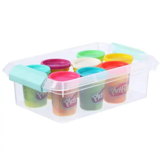 3.4qt. Storage Bin with Lid by Simply Tidy&reg; Mint {4}