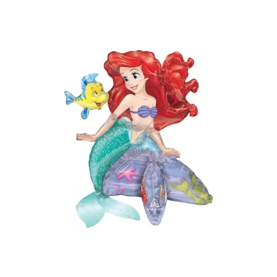 20" The Little Mermaid Ariel Foil Balloon {1}