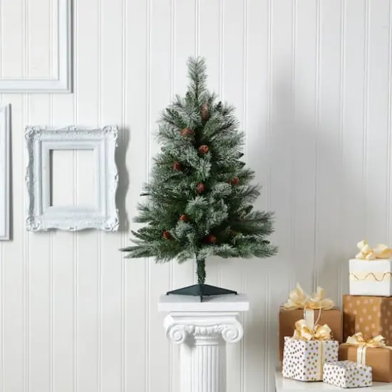 3ft. Unlit French Alps Mountain Pine Artificial Christmas Tree {3}
