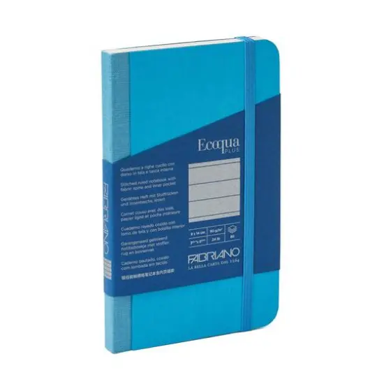 Fabriano&reg; EcoQua Plus Lined Fabric-Bound Notebook Wine {2}