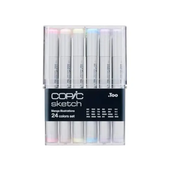 Copic&reg; Sketch 24 Piece Manga Illustration Set {1}