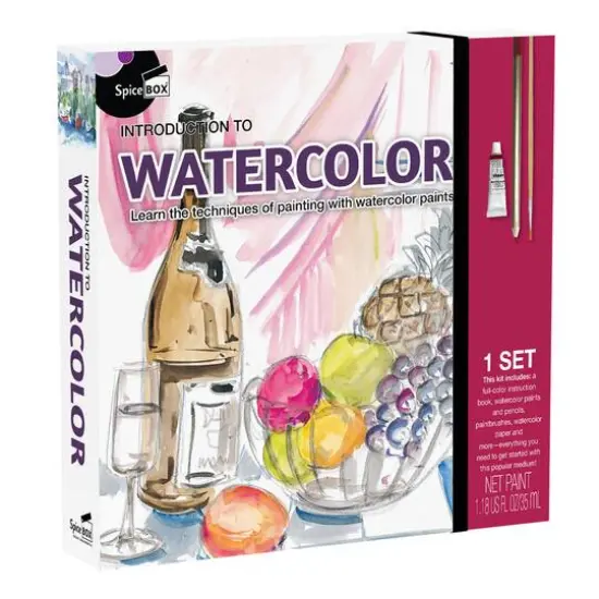 SpiceBox Introduction to Watercolor Kit {5}