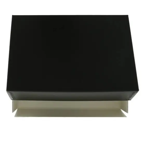 Lineco&reg; 8" x 10" Black Museum Storage Box {4}