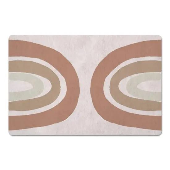 Sepia Rainbow 27" x 18" Floor Mat {4}