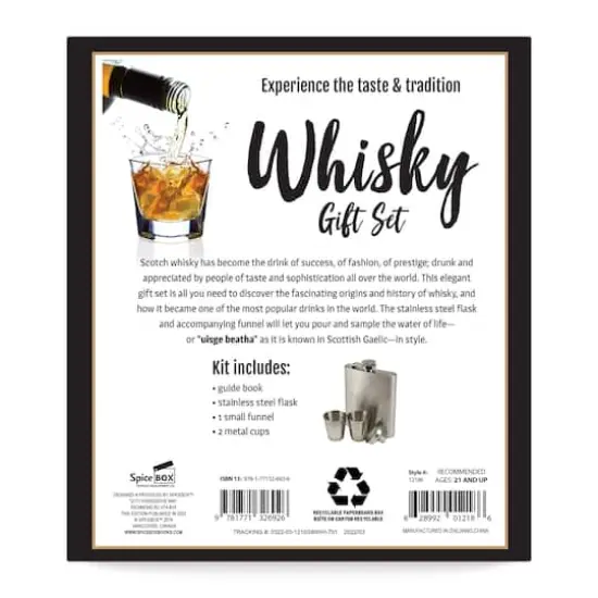 SpiceBox Whisky Experience Gift Box Set {4}