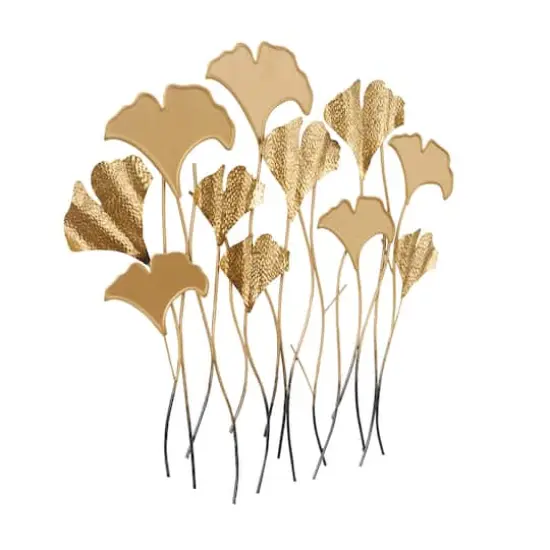 Gold Bohemian Nature Wall Decor, 35" x 1" x 35" {3}