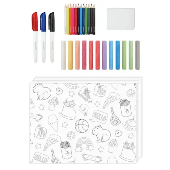 On the Go Easel Art Set by Creatology&trade; {5}