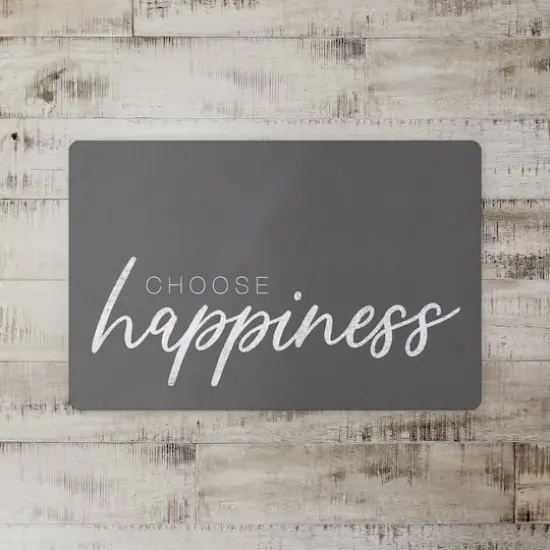 Choose Happiness 18" x 27" Floor Mat {3}