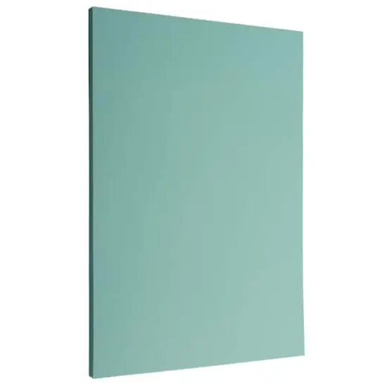 JAM Paper 8.5" x 14" 80lb. Matte Cover Cardstock Pack, 50 Sheets Aqua Blue {1}
