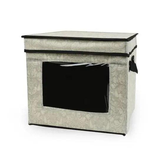 DII&reg; Damask Dessert Plate Storage Container {1}