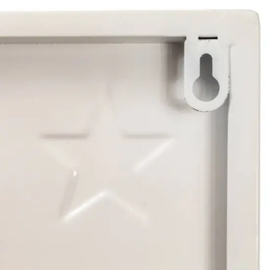 40" Americana Welcome Metal Wall Sign {7}