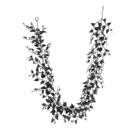 6ft. Black Leaves Garland by Ashland&reg; {1}