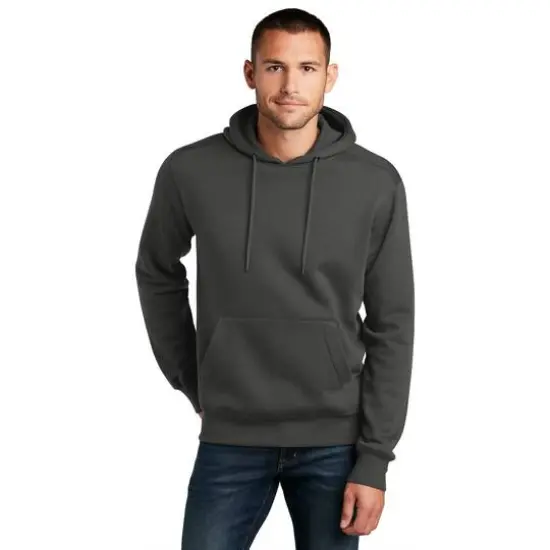 District&reg; Perfect Weight&reg; Fleece Hoodie Charcoal {4}