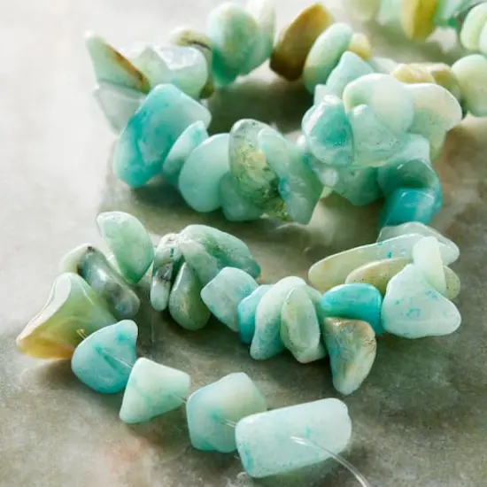 Amazonite Chip Beads by Bead Landing&trade; {3}