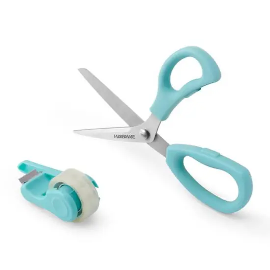 Farberware Gift Wrapping Shears Aqua {7}