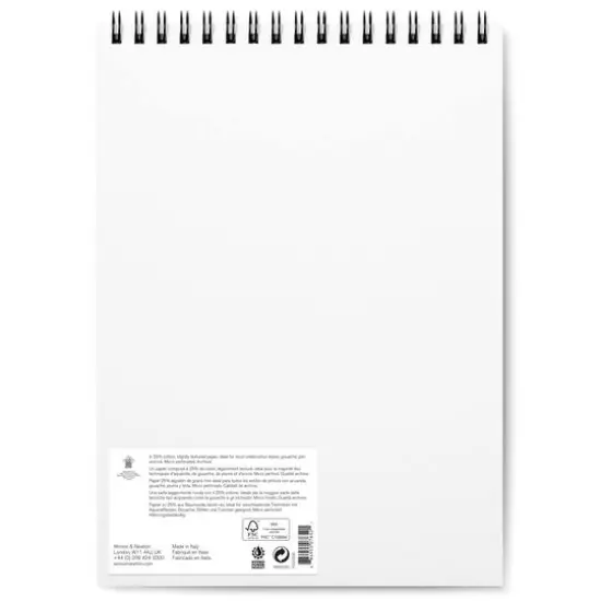 Winsor & Newton™ White Watercolour 140lb. Wire-Bound Paper Pad {3}