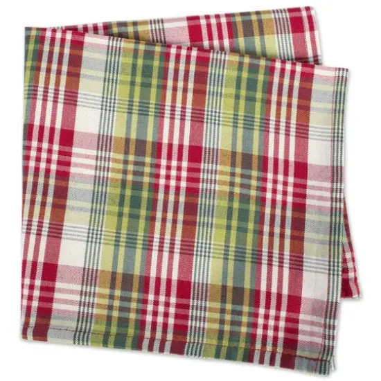 DII&reg; Holly Jolly Plaid Napkin Set, 6ct. {5}