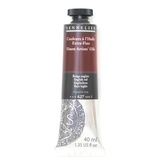 Sennelier Artists' Oil Color, 40mL 627 English Red S1 {1}