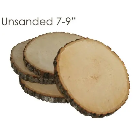 Wilson&reg; Enterprises 4 Pack Natural Basswood Round {3}