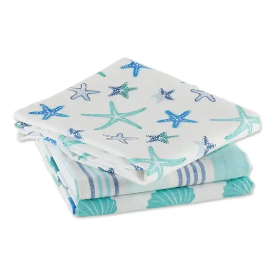 DII&reg; Beach Comber Dishtowel Set {3}