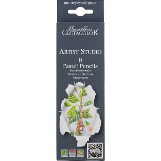 Cretacolor® Artist Studio Nature Collection 8 Piece Pastel Pencil Set {1}