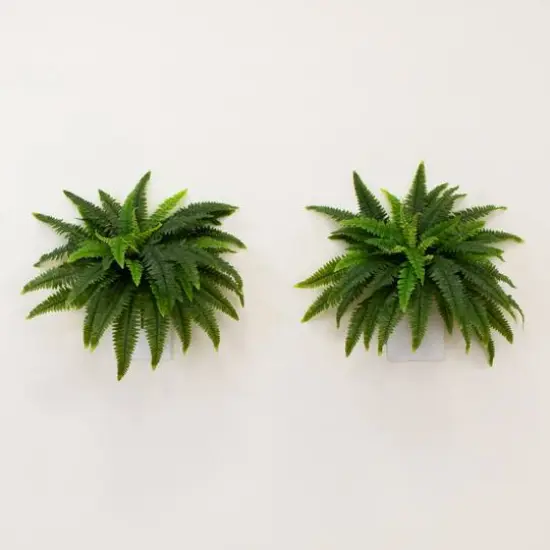 40" UV-Resistant Artificial Boston Ferns, 2ct. {7}