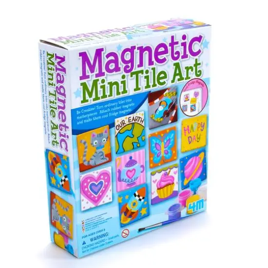 Toysmith&reg; 4M Magnetic Mini Tile Art {7}