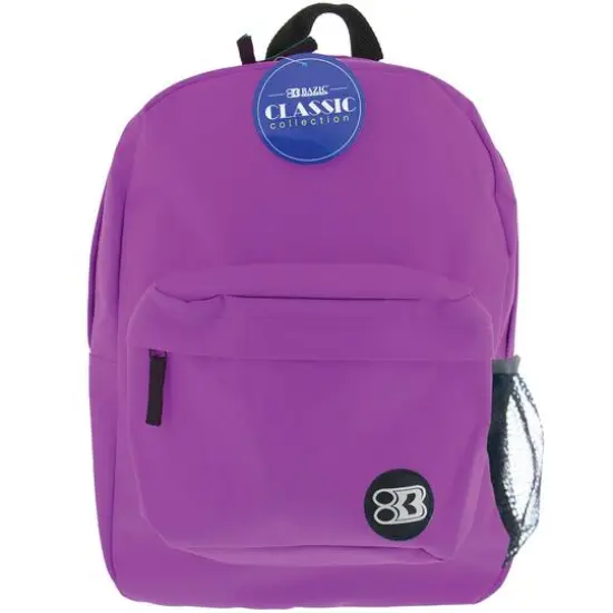 BAZIC&reg; 17" Classic Backpack Blue {2}
