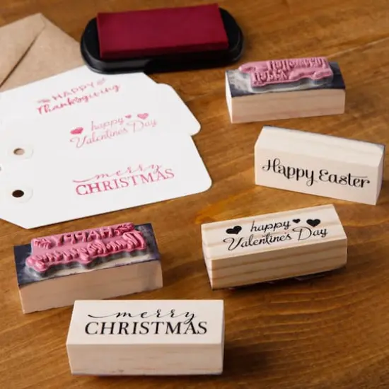 Holidays Wood Stamp Set by Recollections&trade; {3}