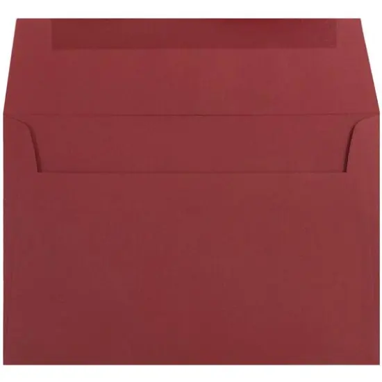 JAM Paper 6" x 9" Dark Red Premium Invitation Envelopes {3}