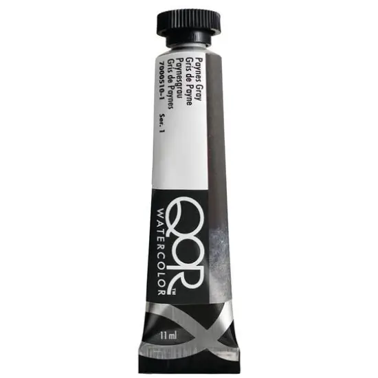 QoR&trade; Watercolor Tube, 11mL Payne's Gray {1}