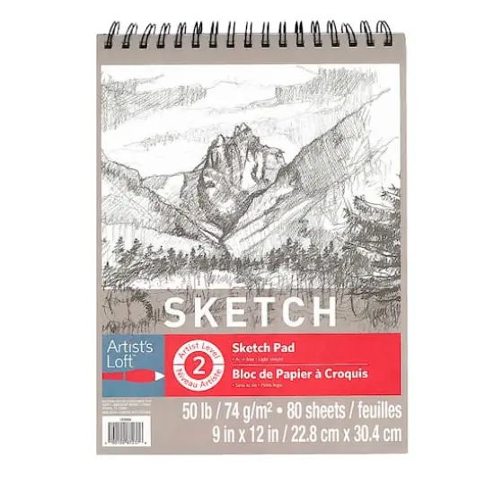 Sketch Pad by Artist's Loft&trade;, 9" x 12" {1}
