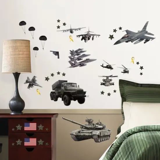 Brewster Military Wall Stickers {4}