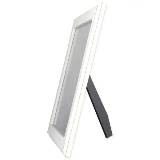 DII&reg; Vintage White Shiplap 8" x 10" Picture Frame {3}