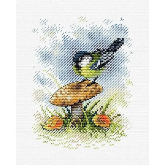 MP Studia On The Mushroom Forest Edge Cross Stitch Kit {1}