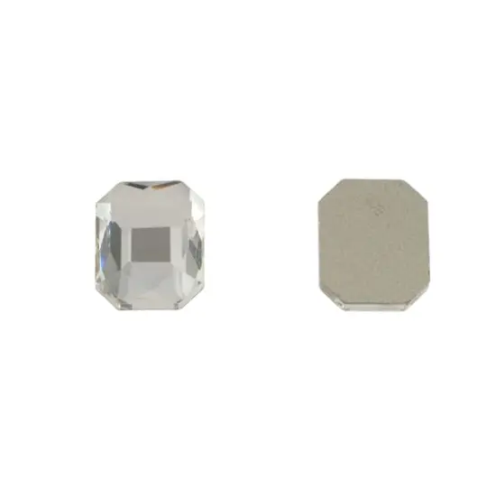 Clear Rectangle Flatback Glass Rhinestones, 288ct. by Bead Landing&trade; {3}