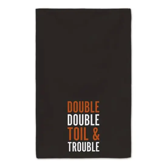 Double Double Toil Tea Towel Set {4}