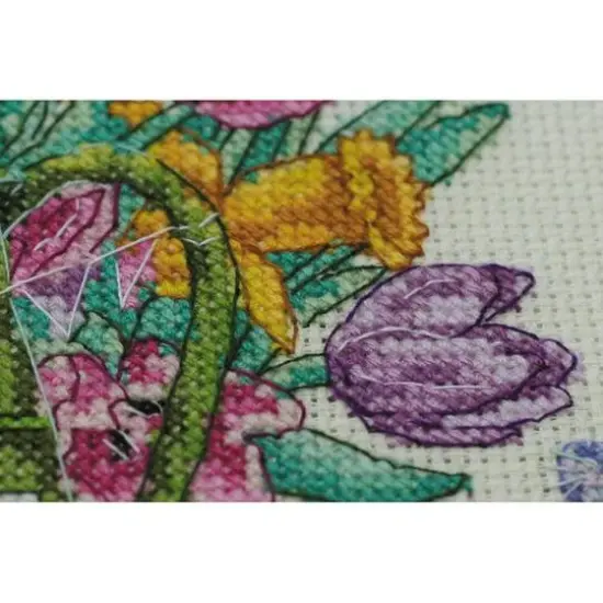 Abris Art Berry Cupcake Cross Stitch Kit {7}